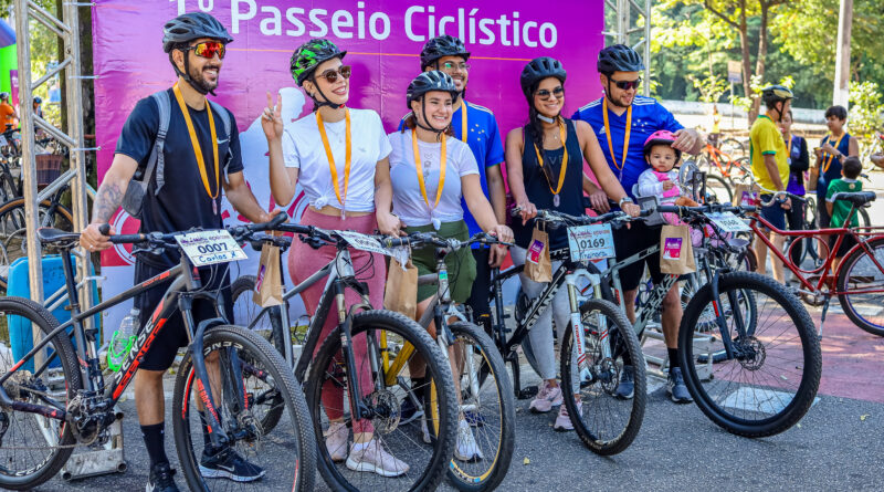 Aperam encerra mês de Saúde e Segurança com passeio ciclístico pelas ruas da Usina, em Timóteo