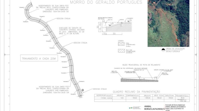 Verba de R$ 411 mil para pavimentação de morros em Bom Jesus do Galho vira queda de braço