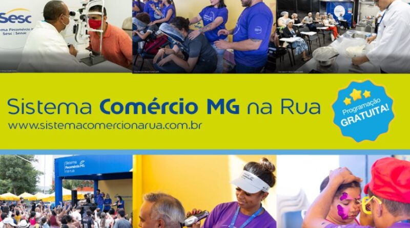 Sistema Comércio na Rua leva serviços, cultura e oportunidades a cidades mineiras