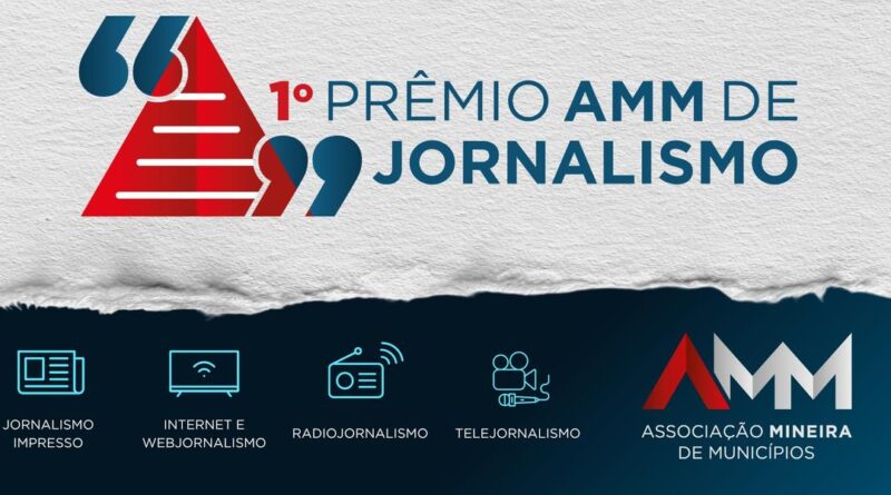 AMM lança 1º Prêmio de Jornalismo com foco no municipalismo mineiro