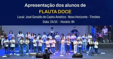 Com patrocínio da Copasa, Programa Mais Música incentiva formação musical de crianças e jovens em Timóteo